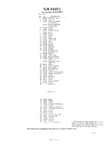 05 - Section parts for Whirlpool SAU450P0 / from AppliancePartsPros.com