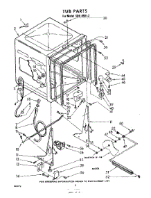 02 - Tub parts for Whirlpool SDU45012 / from AppliancePartsPros.com