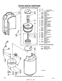 02 - Section parts for Whirlpool SYD600 / from AppliancePartsPros.com