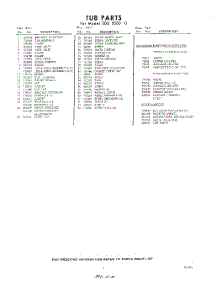03 - Lit / Optional parts for Whirlpool SDU50000 / from AppliancePartsPros.com
