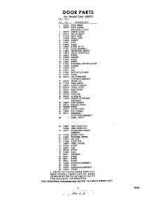 03 - Section parts for Whirlpool SAU450P3 / from AppliancePartsPros.com