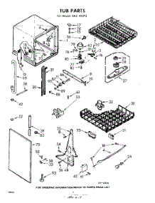 04 - Tub parts for Whirlpool SAU450P3 / from AppliancePartsPros.com