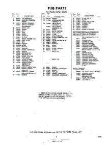05 - Lit / Optional parts for Whirlpool SAU450P3 / from AppliancePartsPros.com