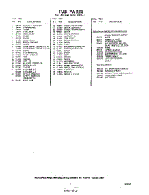 03 - Lit / Optional parts for Whirlpool SDU50001 / from AppliancePartsPros.com