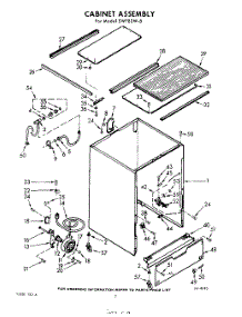 02 - Cabinet parts for Whirlpool SWF80W8 / from AppliancePartsPros.com