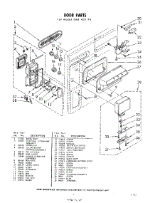 05 - Section parts for Whirlpool SAU450P4 / from AppliancePartsPros.com