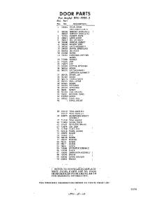 05 - Section parts for Whirlpool SDU50002 / from AppliancePartsPros.com
