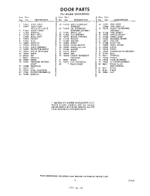 03 - Section parts for Whirlpool SAU450W0 / from AppliancePartsPros.com