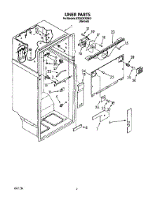 03 - Liner parts for Whirlpool Refrigerator ET25DKXXW01 / from AppliancePartsPros.com