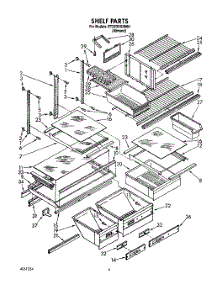 05 - Shelf, Lit / Optional parts for Whirlpool Refrigerator ET25DKXXW01 / from AppliancePartsPros.com