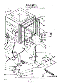 02 - Tub parts for Whirlpool SDU50010 / from AppliancePartsPros.com