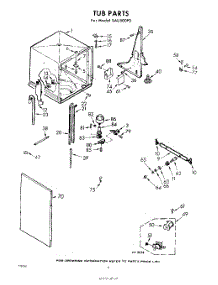 04 - Tub parts for Whirlpool SAU500P0 / from AppliancePartsPros.com