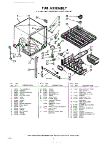 06 - Tub parts for Whirlpool SVF70W1 / from AppliancePartsPros.com