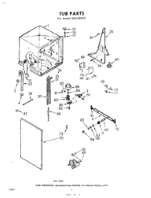 04 - Tub parts for Whirlpool SAU500P2 / from AppliancePartsPros.com