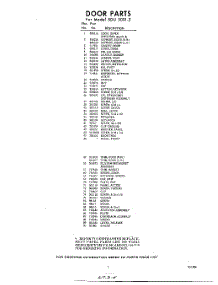 05 - Section parts for Whirlpool SDU50012 / from AppliancePartsPros.com