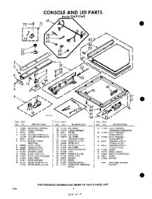 04 - Section parts for Whirlpool SWP70W0 / from AppliancePartsPros.com