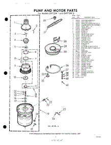 07 - Pump And Motor parts for Whirlpool SVF75W1 / from AppliancePartsPros.com