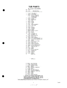 05 - Section parts for Whirlpool SAU500P4 / from AppliancePartsPros.com