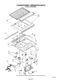 04 - Compartment Separator parts for Whirlpool Refrigerator ET25DMXVF01 / from AppliancePartsPros.com