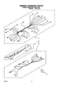 05 - Wiring Harness, Optional parts for Whirlpool Range RS6105XYN1 / from AppliancePartsPros.com