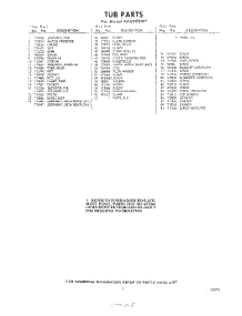 05 - Section parts for Whirlpool SAU500W1 / from AppliancePartsPros.com