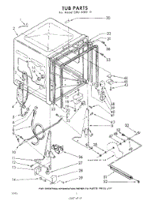 02 - Tub parts for Whirlpool SDU60000 / from AppliancePartsPros.com