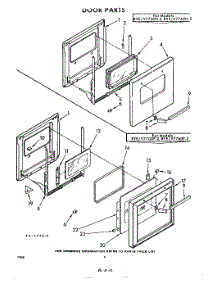 04 - Door parts for Whirlpool RYE7700W2 / from AppliancePartsPros.com