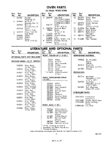 05 - Literature And Optional parts for Whirlpool Range RF3021XPW0 / from AppliancePartsPros.com