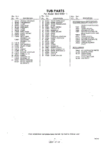 03 - Lit / Optional parts for Whirlpool SDU60001 / from AppliancePartsPros.com
