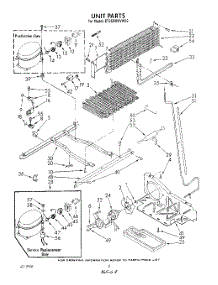 06 - Unit parts for Whirlpool Refrigerator ET25DMXVG02 / from AppliancePartsPros.com