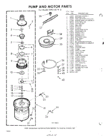 06 - Pump And Motor parts for Whirlpool SWU60W0 / from AppliancePartsPros.com