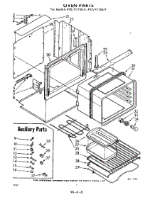02 - Oven parts for Whirlpool RYE7700W9 / from AppliancePartsPros.com