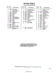 03 - Section parts for Whirlpool SAU530W0 / from AppliancePartsPros.com