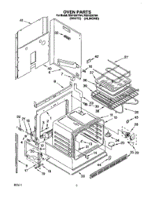 03 - Oven, Literature parts for Whirlpool Range RS6105XYN4 / from AppliancePartsPros.com