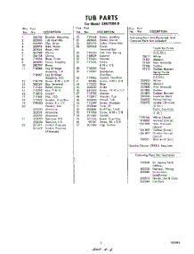 03 - Lit / Optional parts for Whirlpool Dishwasher SHU75000 / from AppliancePartsPros.com