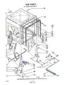 02 - Tub parts for Whirlpool SDU60011 / from AppliancePartsPros.com