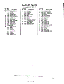 03 - Section parts for Whirlpool Dishwasher SXF330W1 / from AppliancePartsPros.com