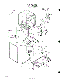 04 - Tub parts for Whirlpool SAU530W1 / from AppliancePartsPros.com