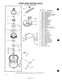 06 - Pump And Motor parts for Whirlpool SWU70W2 / from AppliancePartsPros.com