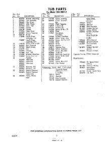 03 - Lit / Optional parts for Whirlpool SDU60012 / from AppliancePartsPros.com
