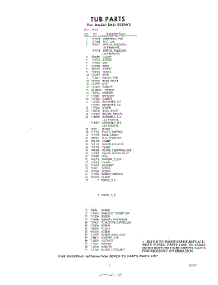 05 - Section parts for Whirlpool SAU530W3 / from AppliancePartsPros.com
