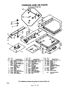 02 - Section parts for Whirlpool SVP50W0 / from AppliancePartsPros.com