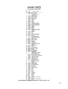 03 - Section parts for Whirlpool SAU540P0 / from AppliancePartsPros.com