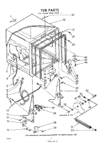 02 - Tub parts for Whirlpool SDU70001 / from AppliancePartsPros.com