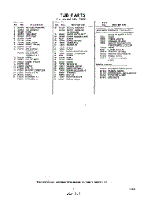 03 - Lit / Optional parts for Whirlpool SDU70001 / from AppliancePartsPros.com