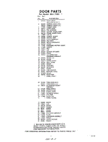 05 - Section parts for Whirlpool SDU70001 / from AppliancePartsPros.com