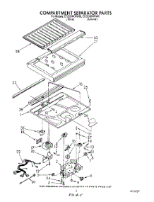04 - Compartment Separator parts for Whirlpool Refrigerator ET25DMXWF00 / from AppliancePartsPros.com