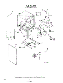 04 - Tub parts for Whirlpool SAU540P1 / from AppliancePartsPros.com