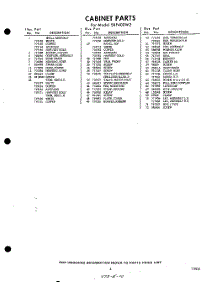 03 - Section parts for Whirlpool Dishwasher SXF400W2 / from AppliancePartsPros.com