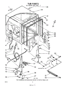 02 - Tub parts for Whirlpool SDU70011 / from AppliancePartsPros.com